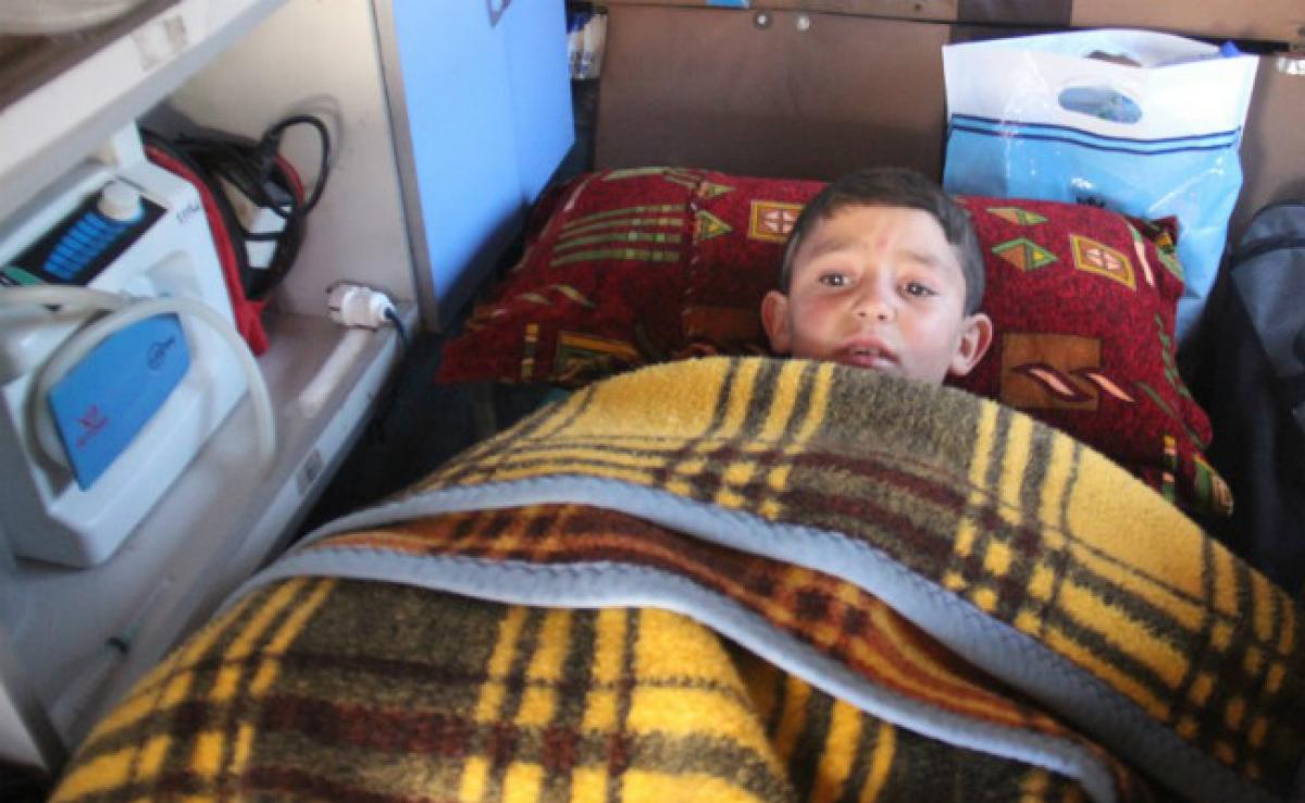 Daddy, Pick Me Up! Screams Boy After His Legs Blow Off In Syria Attack